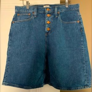 J. Crew Denim Miniskirt sz28 EUC